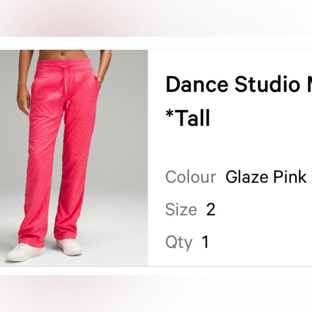 Lululemon Dance Studio Pants Tall